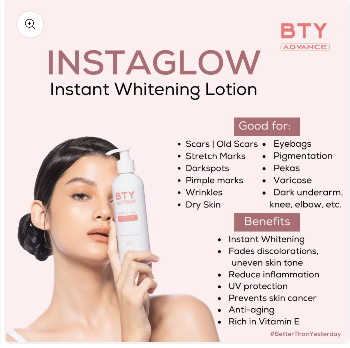 BTY Advance Power Duo Set (Instaglow + Overnight Mask👈