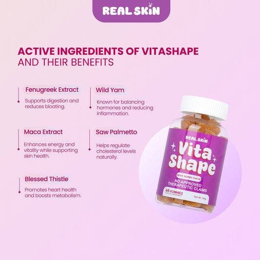 Real Skin Vita Shape 60gummies
