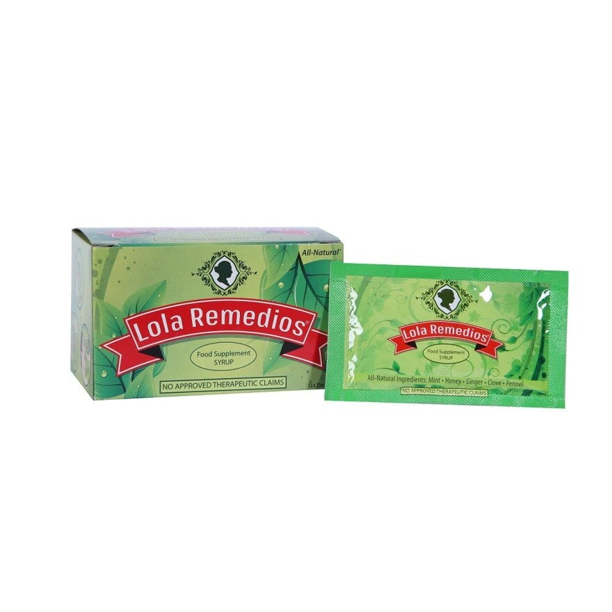 LOLA REMEDIOS Food Supplement Syrup 12sachet per Box