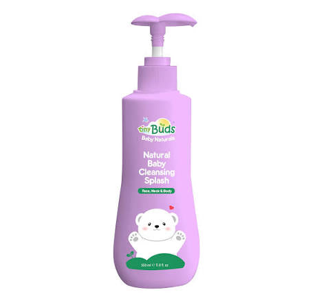 Tiny Buds Natural Baby Cleansing Splash 350ml