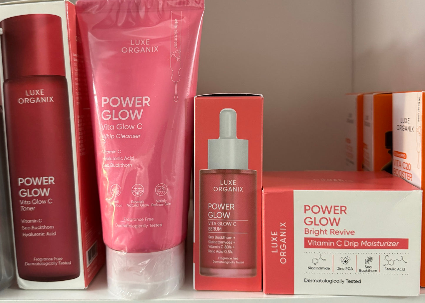 Luxe Organix Power Glow Vita Glow C Collection (Combo Set)