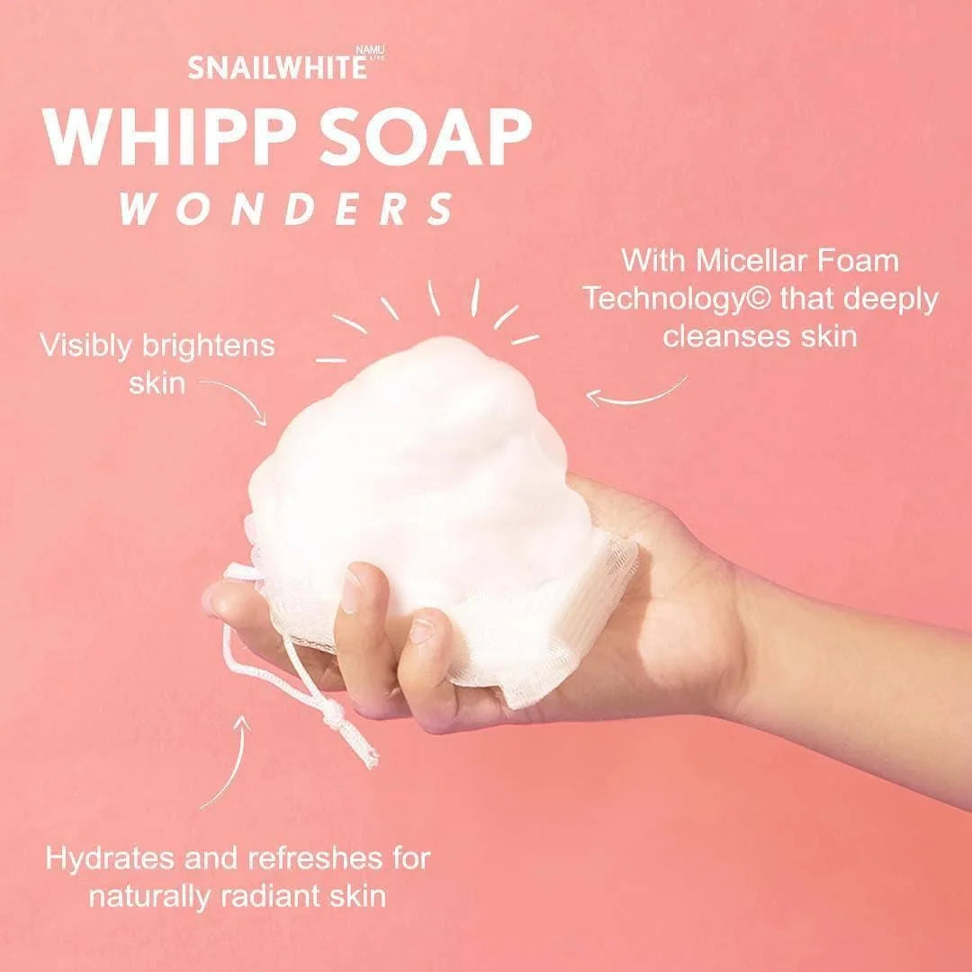 SNAILWHITE Snail White Whipp Soap
