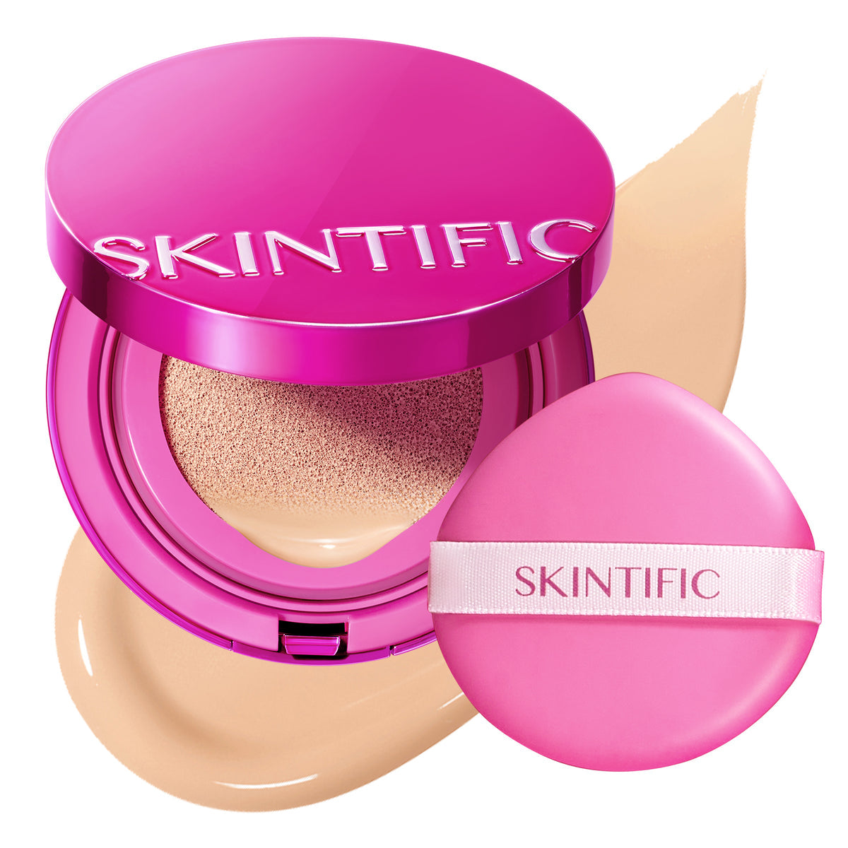 Skintific Pink cusion 02 Ivory