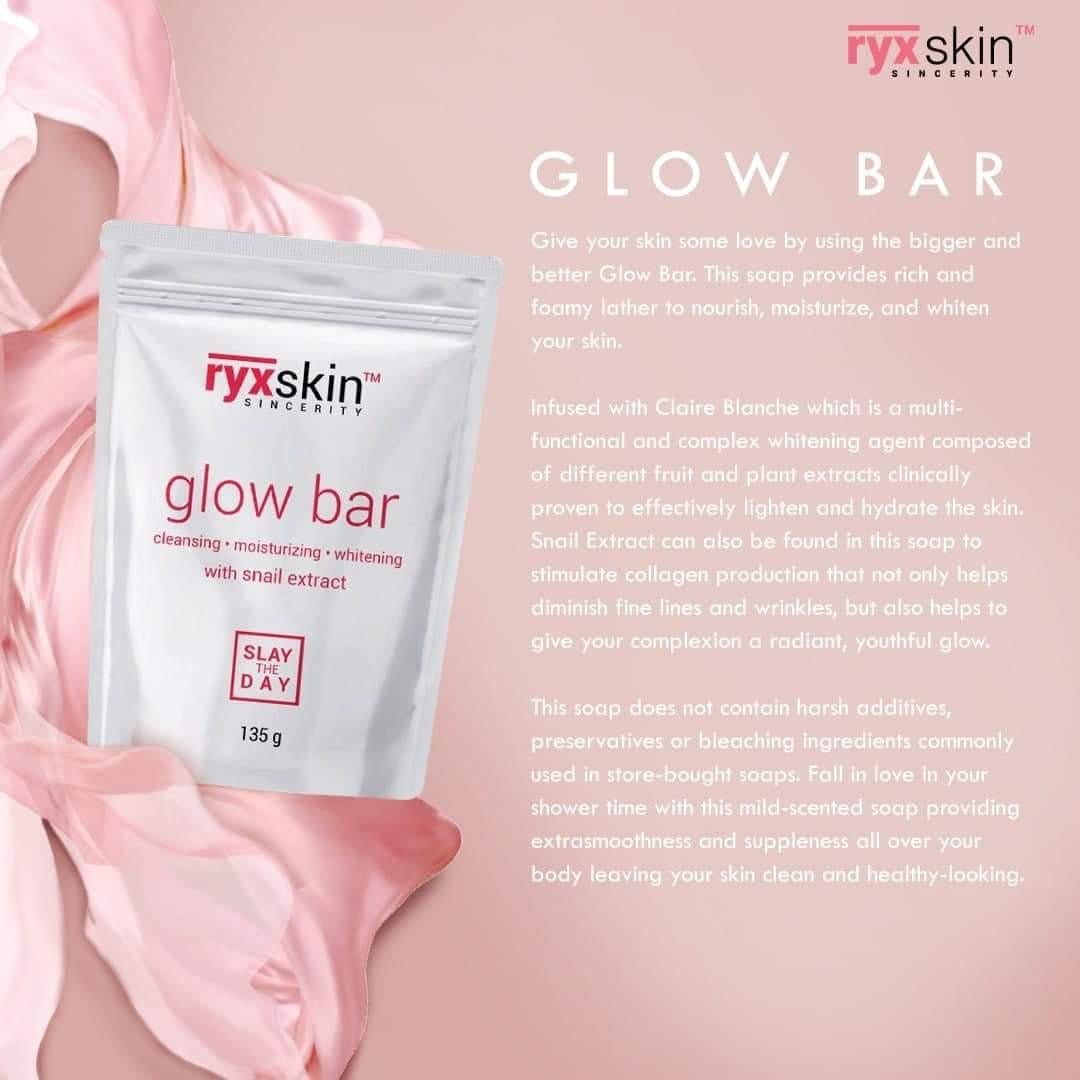 RYX Skin Glow Bar (Cleansing • Moisturizing • Whitening Soap
