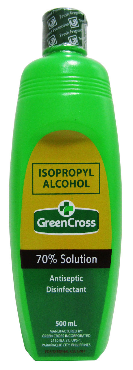 Green Cross 70% Isopropyl Alcohol 500mL
