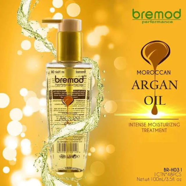 Bremod Performance Moroccan Argan Oil – Intense Moisturizing Treatment (100m