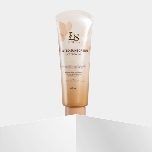 Luxe slim Skin Tinted Sunscreen SPF 70 PA+++