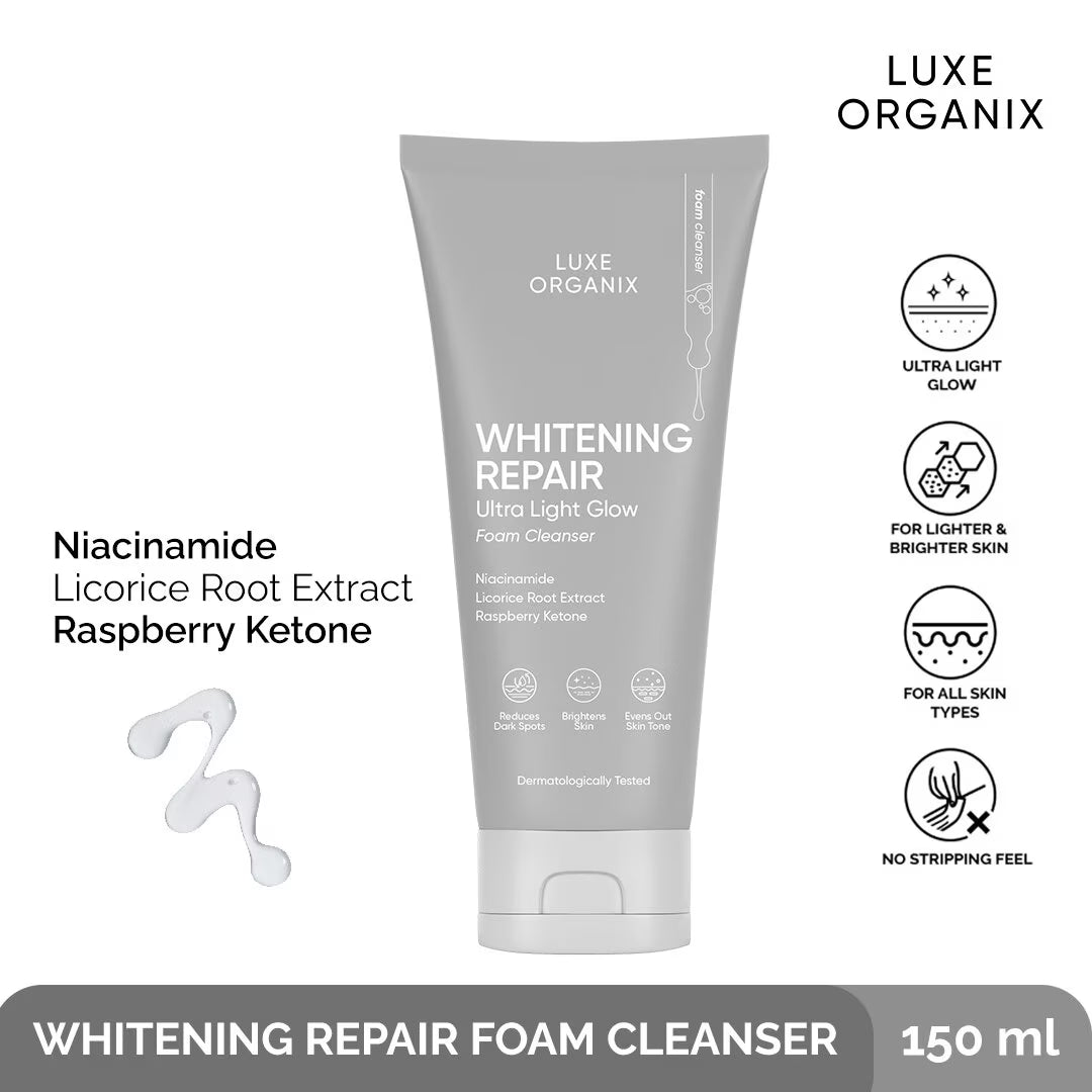 Luxe Organix White Repair Ultra White Foam Wash