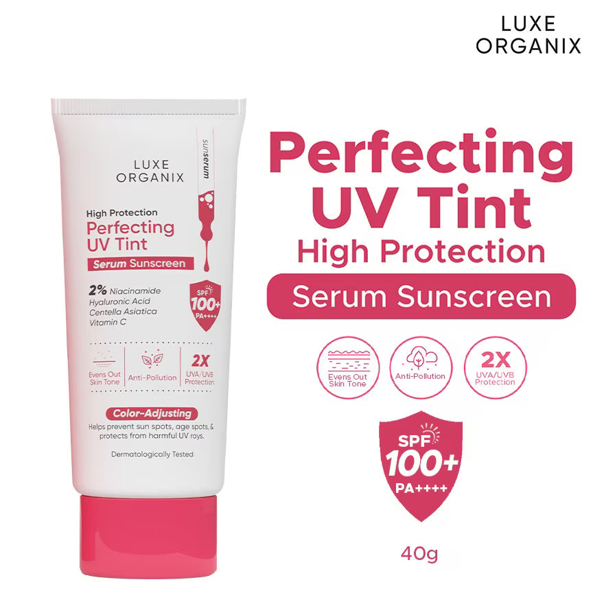 Luxe Organix Perfecting UV Tint Serum Sunscreen