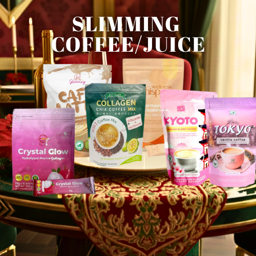 Slimming and Whitening Coffee and Juice