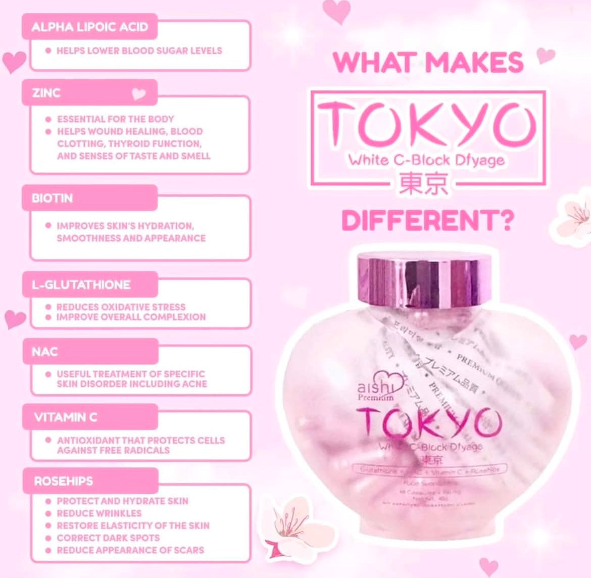 aishi glutathione Premium Tokyo SCT Beauty Aishi Premium - Filipino Beauty