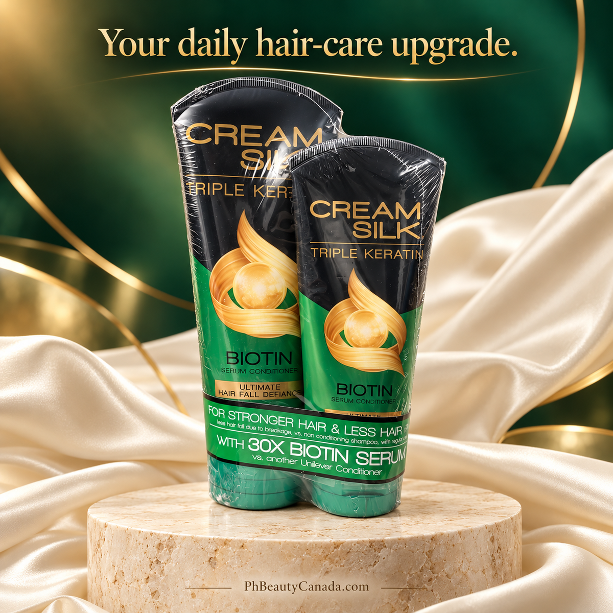 Creamsilk Triple Keratin - Biotin 340m Duo