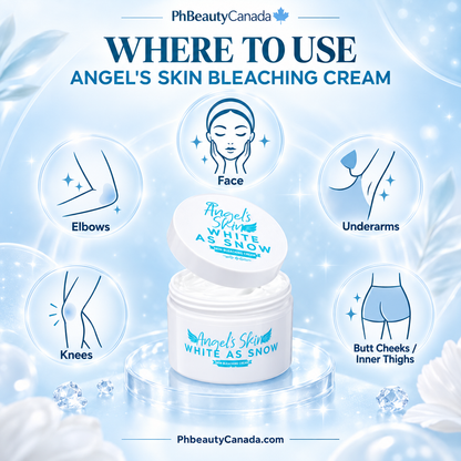 Angel Skin White As Snow Bleaching Cream 300g