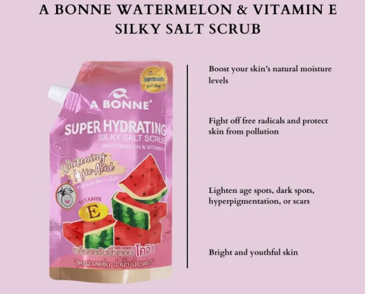 A Bonne Watermelon Scrub