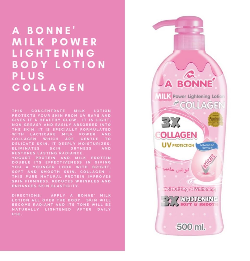Abonne Lotion 3x Collagen UV Protection 500ML