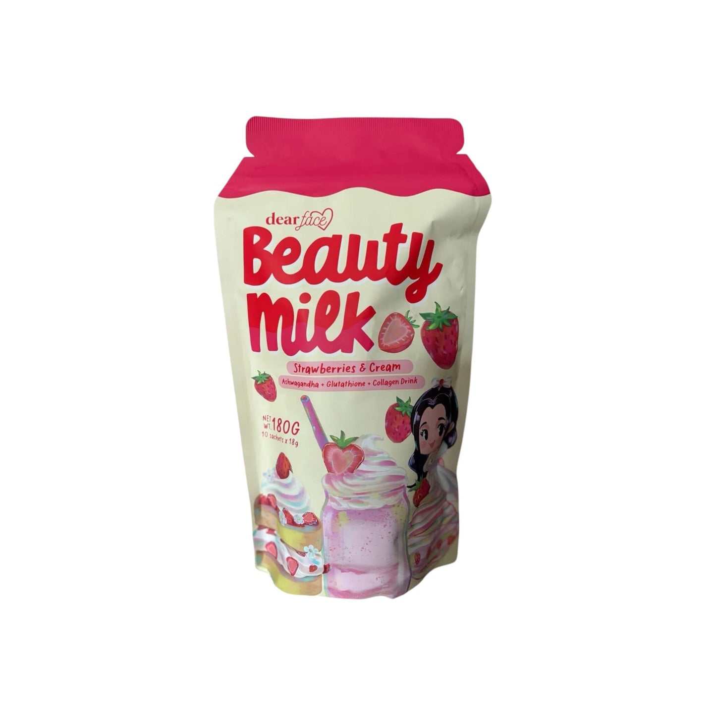 Dear Face Beauty Milk Strawberries & Cream