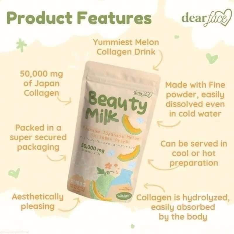 Dear Face Beauty Milk Premium Japanese Melon