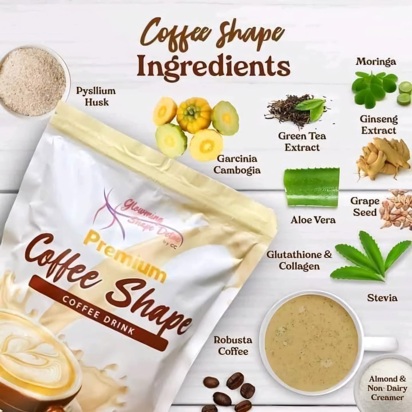 Glowming Shape Detox by CC Coffee Shape