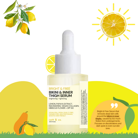 Bright and Free  Bikini& Inner Thigh Serum - Catt&Co