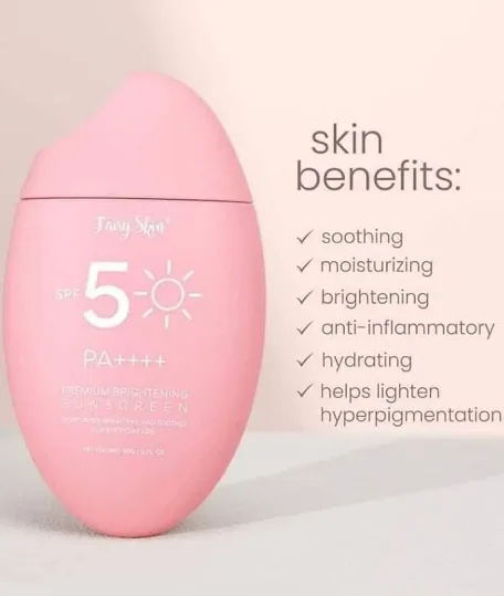 Fairy Skin Premium Brightening Sunscreen SPF50+++ 50g