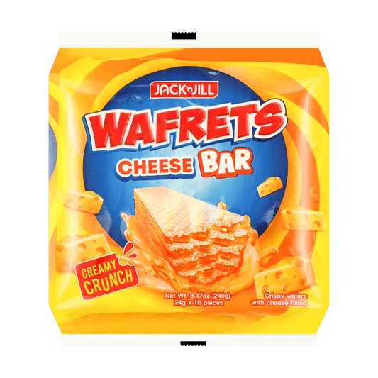 Wafrets Cheese Bar (jack&jill) 240g 24x10pieces