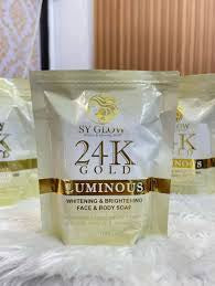 Sy Glow Soap 24k Gold Luminous whitening and Brightening Face And Body Soap