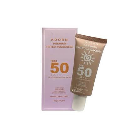 Adorn Tinted Sunscreen spf 50 pa+++