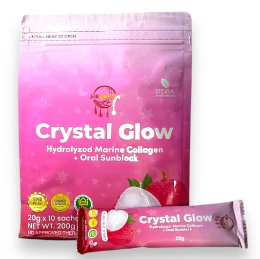 Crystal Glow Collagen Juice Drink - Lychee Fruit Extract